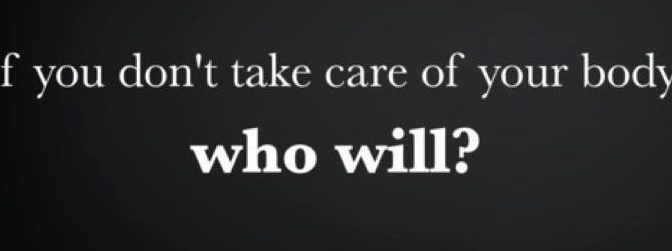 Your body is your temple. Why are you letting it rust out?