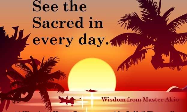 See the sacred in everyday