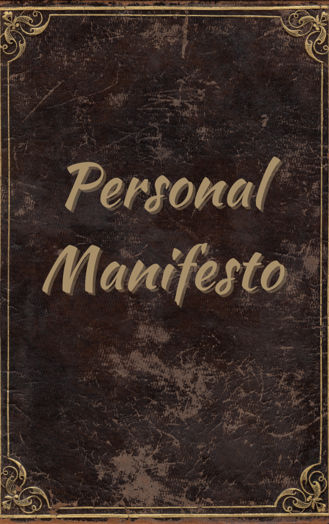 Book cover Image - Personal Minifesto