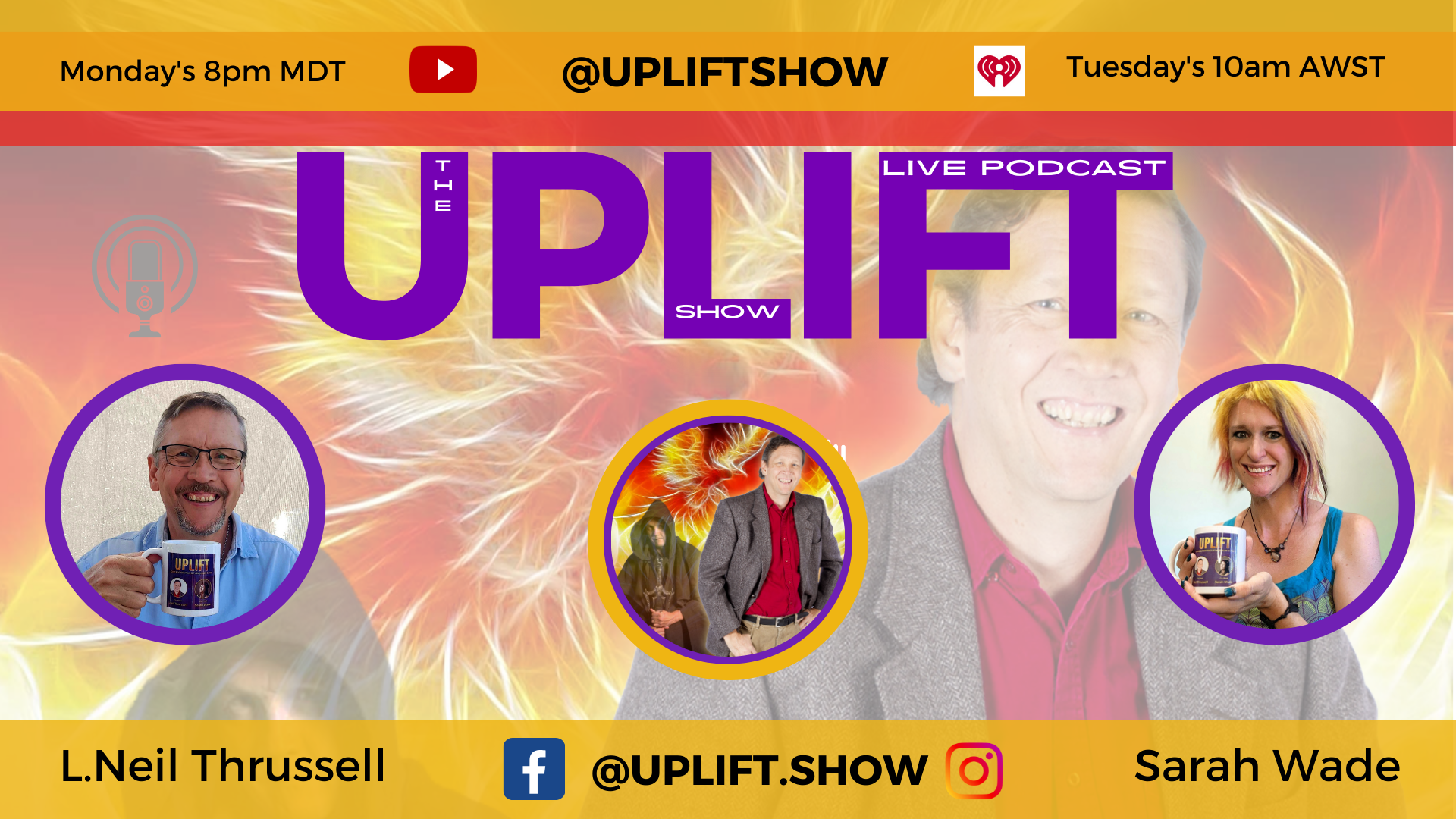 Awaken Your Inner Warrior: A Conversation with Neil Thrussell on The UPLIFT Show