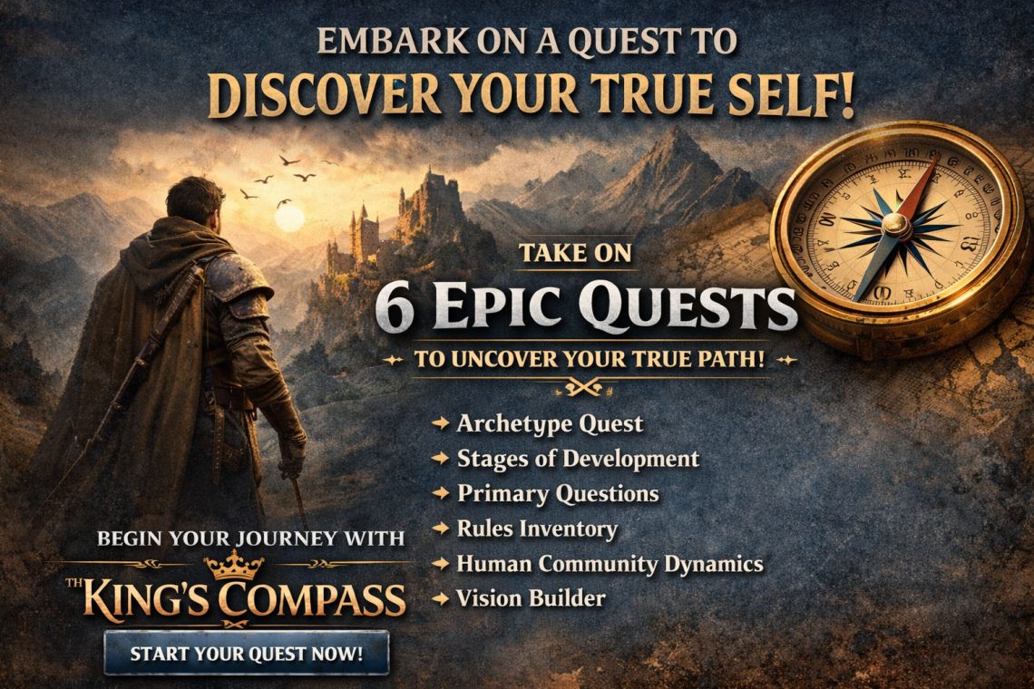 Your King’s Compass is ready, and I want you to test drive it.