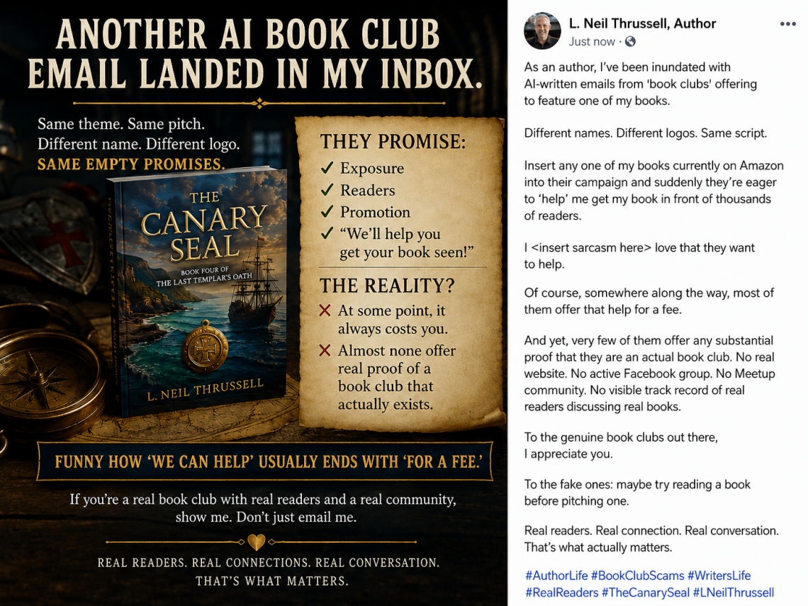 When “Book Clubs” Slide Into Your Inbox: Spotting the Fake Helpers