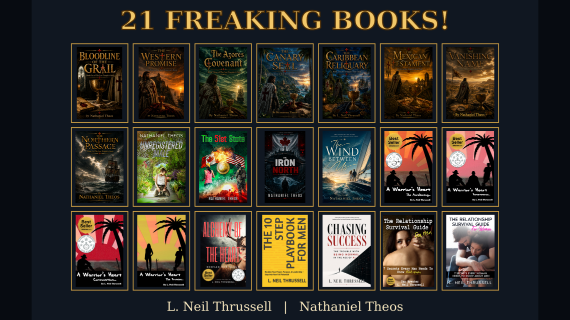 Holy Crap… 21 Freaking Books!