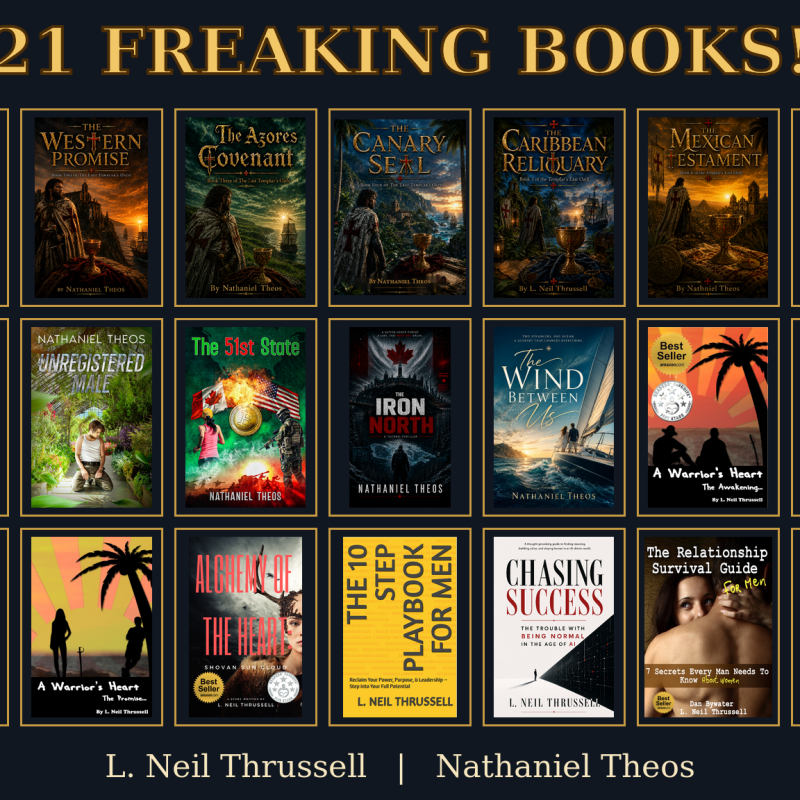 Holy Crap… 21 Freaking Books!
