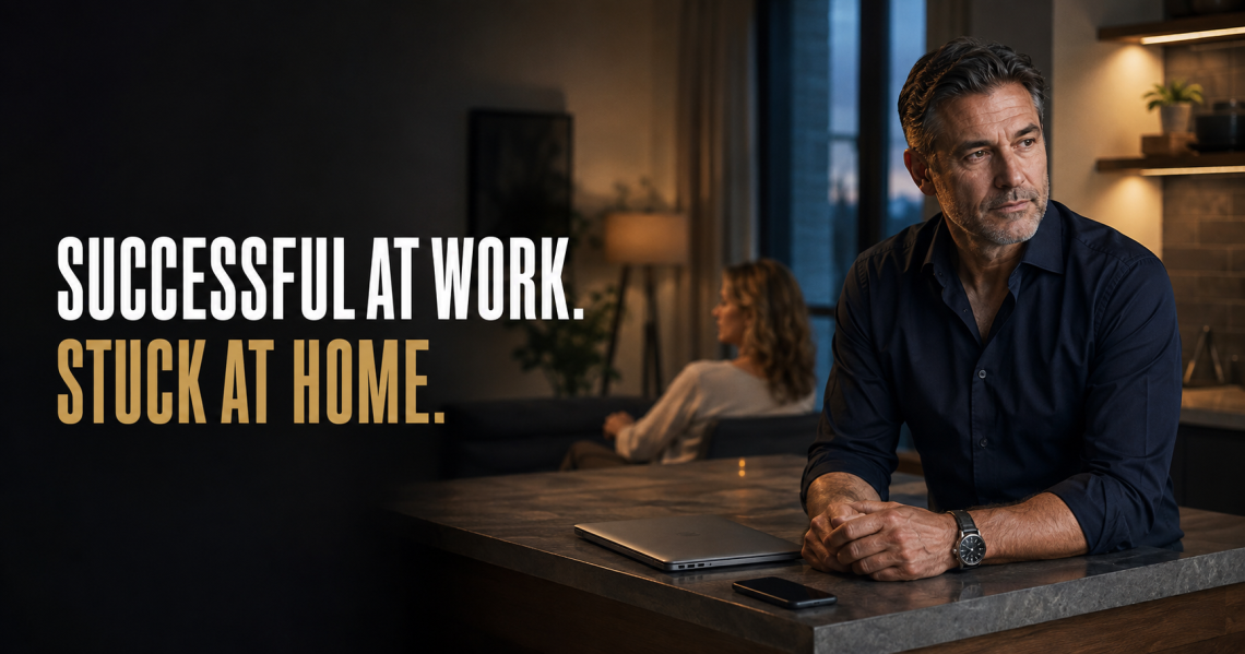 Successful at Work but Stuck at Home? Join the Man Up Masterclass